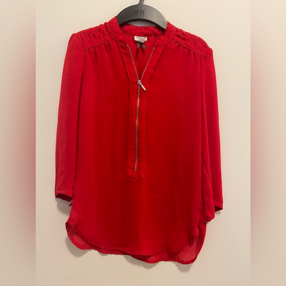 Dynamite sheer blouse size XXS - Picture 1 of 4